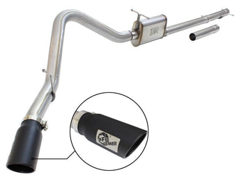 compare product aFe MACHForce XP Exhaust 3in-3.5in SS Single Side Ext CB w/ Black Tip 99-04 Ford F150 V8 5.4L/6.8L