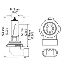 Hella H10 12V 65W Xen White Bulb (Pair) - My Store
