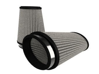 compare product aFe Magnum (3x4-3/4)in Flange ID x (4x5-3/4)in Base x (2-1/2x4-1/4) FLOW Pro DRY S Air Filter (Pair)