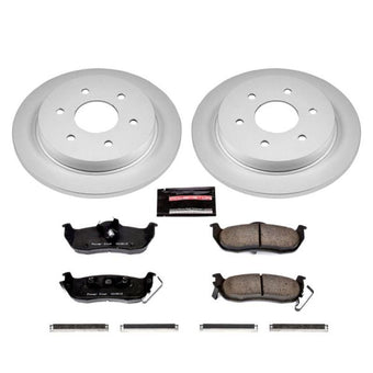 compare product Power Stop 04-10 Infiniti QX56 Rear Z17 Evolution Geomet Coated Brake Kit