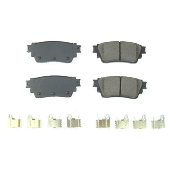 compare product Power Stop 2019 Nissan Altima Rear Z17 Evolution Ceramic Brake Pads w/Hardware