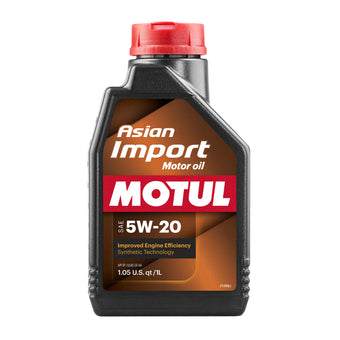 compare product Motul Asian Import Motor Oil 5w20 12x1L