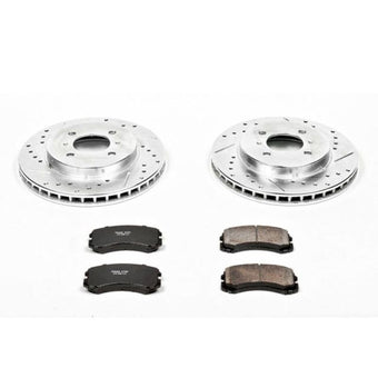 compare product Power Stop 02-07 Mitsubishi Lancer Front Z23 Evolution Sport Brake Kit