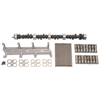 compare product Edelbrock Camshaft/Lifter/Pushrod Kit Performer Plus SBC 87-Later w/ Thrust Plate