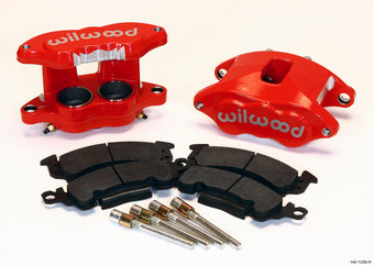 compare product Wilwood D52 Front Caliper Kit - Red 2.00 / 2.00in Piston 1.28in Rotor