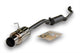 HKS 02 - 03 Acura RSX Base (non S) Hi Power Exhaust w/ Silencer (SUS304 NO COATING) - My Store