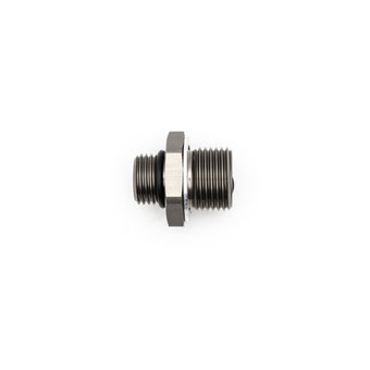 compare product DeatschWerks 6AN ORB Male To 18 X 1.5 Metric Male (Incl O-Ring and Crush Washer)