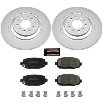 compare product Power Stop 14-19 Jeep Cherokee Rear Z17 Evolution Geomet Coated Brake Kit