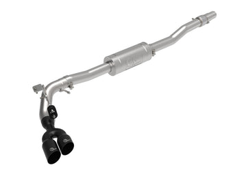 compare product aFe Rebel Series 3in 304 SS Cat-Back Exhaust Side Exit w/ Black Tips 19 Ford Ranger L4-2.3L (t)