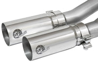 aFe Rebel Series CB Middle - Side Exit SS Exhaust w/ Polished Tips 09 - 16 GM Silverado/Sierra V6/V8 - My Store