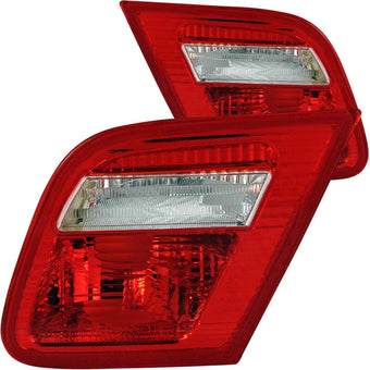 compare product ANZO 2000-2003 BMW 3 Series E46 Taillights Red/Clear - Inner