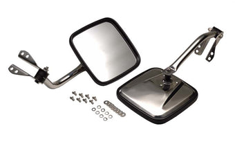 compare product Kentrol 55-86 Jeep CJ Mirror Kit Pair - Polished Silver