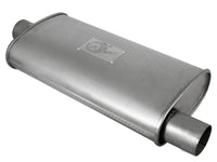 aFe Scorpion Replacement Alum Steel Muffler Double Layer 2 - 1/2in In/Out Center/Offset 18inL x9inW - My Store