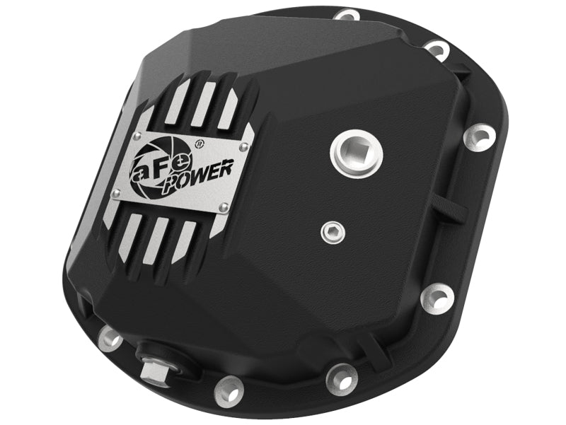 aFe Street Series Dana 30Front Differential Cover Black w/ Machined Fins 97 - 18 Jeep Wrangler - My Store
