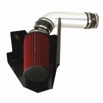 compare product Spectre 96-00 GM Truck V8-5.0/5.7L F/I Air Intake Kit - Clear Anodized w/Red Filter