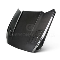 Anderson Composites 2015 - 2017 Ford Mustang Double Sided Carbon Fiber Type - OE Style Hood - My Store