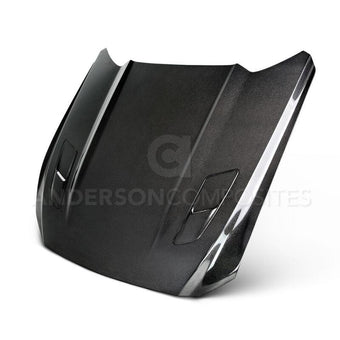compare product Anderson Composites 2015-2017 Ford Mustang Double Sided Carbon Fiber Type-OE Style Hood