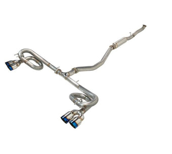 compare product Remark 2022+ Honda Civic Hatchback Sport Touring FL1 (Link Loop) Catback Exhaust Burnt Stainless Tip