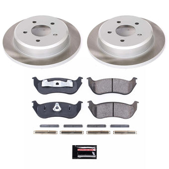compare product Power Stop 96-02 Mercury Grand Marquis Rear Semi-Coated Rotor Kit