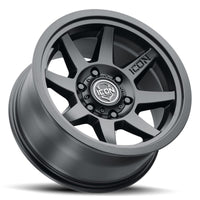 ICON Rebound 17x8.5 6x5.5 0mm Offset 4.75in BS 106.1mm Bore Satin Black Wheel - My Store