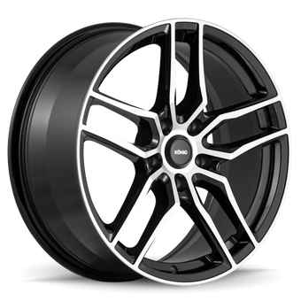 compare product Konig Intention 16x7.5 5x108 ET45 Gloss Black / Machine Face