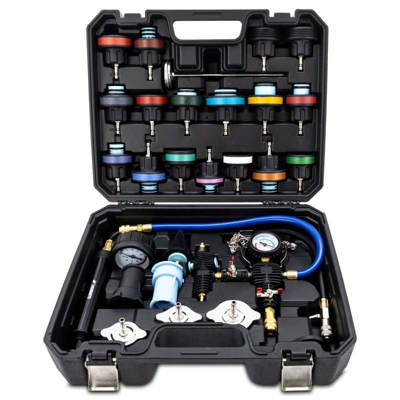 Mishimoto Cooling System Pressure Tester / Vacuum Purge Kit - 28pc - My Store