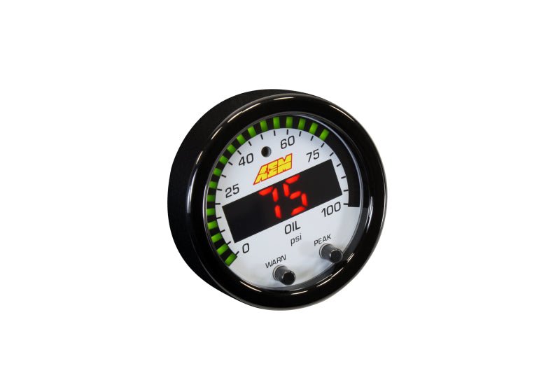 AEM X - Series Pressure 0 - 100psi Gauge Kit - My Store