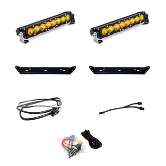 compare product Baja Designs 2021+ Ford Raptor S8 Behind Grill Kit -10in. Amber D/C