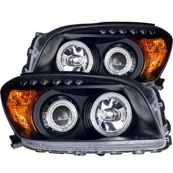 compare product ANZO 2006-2008 Toyota Rav4 Projector Headlights w/ Halo Black