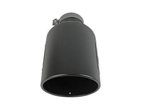aFe Power MACH Force - Xp 409 Stainless Steel Clamp - on Exhaust Tip Black - My Store
