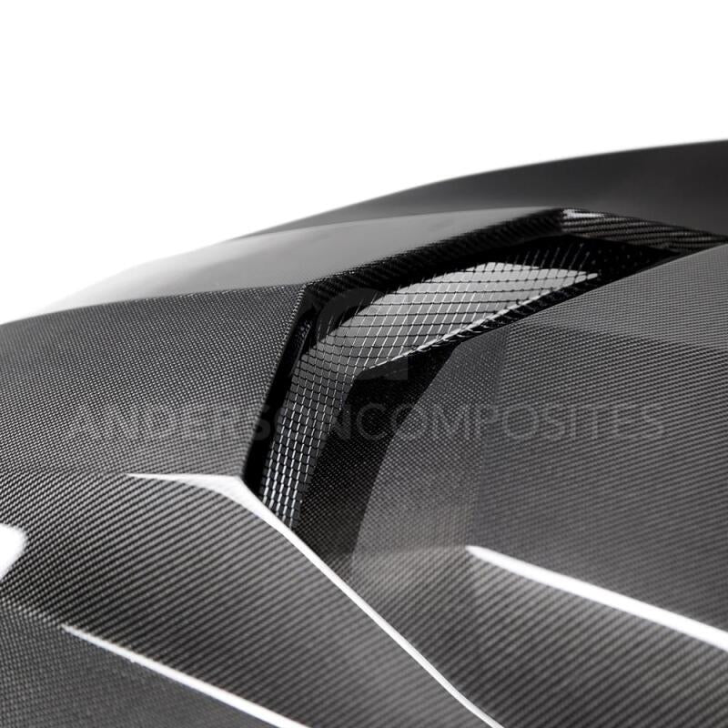 Anderson Composites 2016+ Type - AZ Camaro Double Sided Fiber Hood - My Store