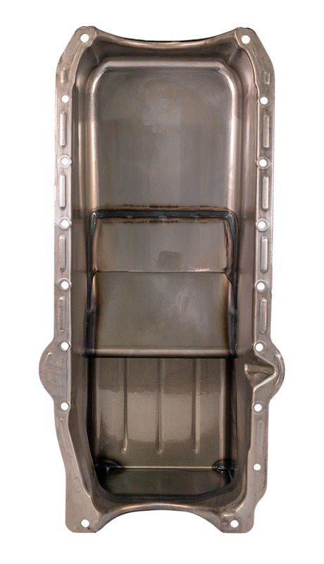 Moroso 86 - Up Chevrolet Small Block (w/1 Piece Rear Main Seal) Wet Sump 6qt 9in Steel Oil Pan - Black - My Store