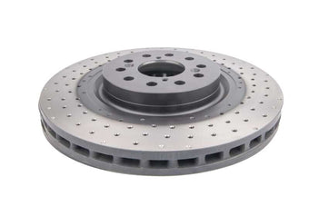 compare product DBA 17-20 Honda Civic Type R Hatch Front 4000 Series Cross Drilled Rotor