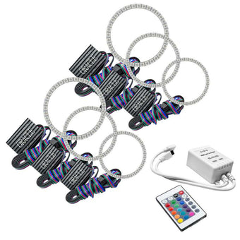 compare product Oracle Toyota Supra 93-98 Halo Kit - ColorSHIFT w/ Simple Controller