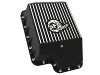 aFe Transmission Pan (Black); Ford Diesel Trucks 03 - 10 V8 - 6.0/6.4L (td) - My Store