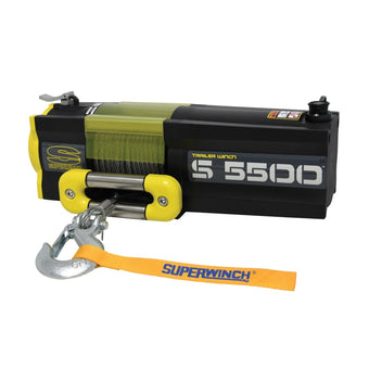 compare product Superwinch 5500 LBS 12V DC 7/32in x 60ft Steel Rope S5500 Winch