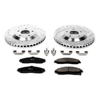 compare product Power Stop 2004 Cadillac XLR Front Z23 Evolution Sport Brake Kit