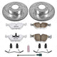 Power Stop 90 - 95 BMW 525i Front Z26 Street Warrior Brake Kit - My Store