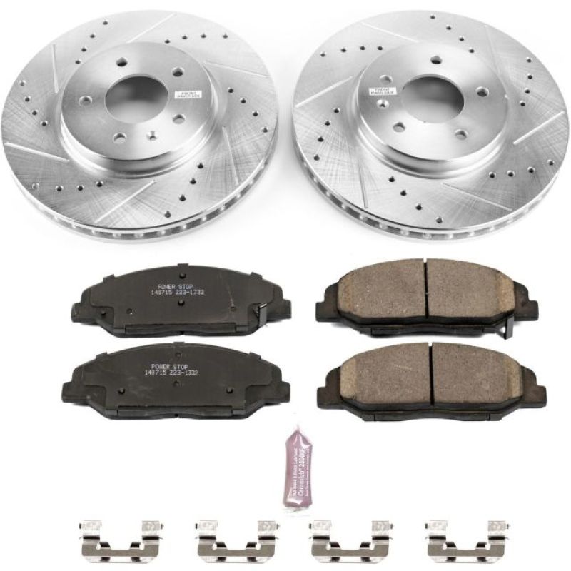 Power Stop 09 - 11 Cadillac STS Front Z23 Evolution Sport Brake Kit - My Store