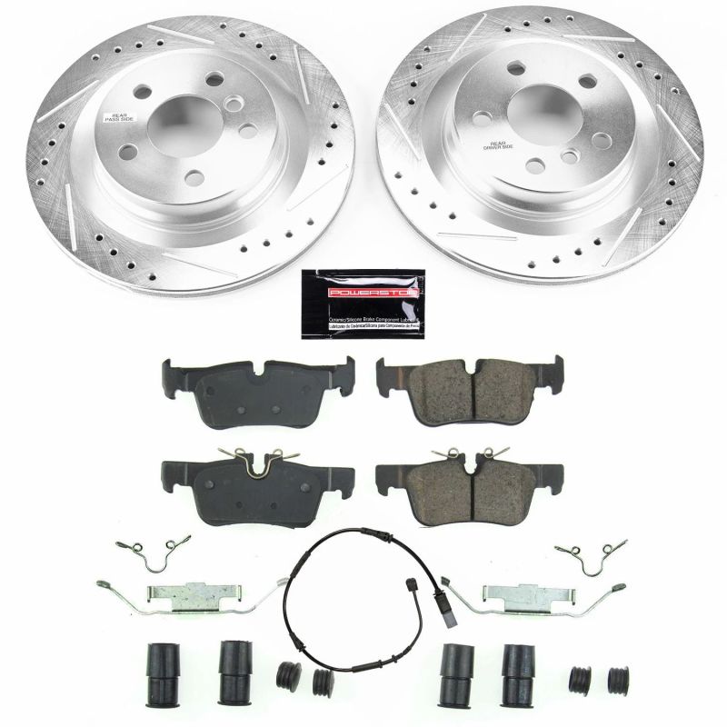 Power Stop 16 - 19 BMW X1 Rear Z23 Evolution Sport Brake Kit - My Store