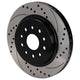 Wilwood SRP Drilled & Slotted Performance Rotor - Right Hand Side - Black Electro Coat - My Store