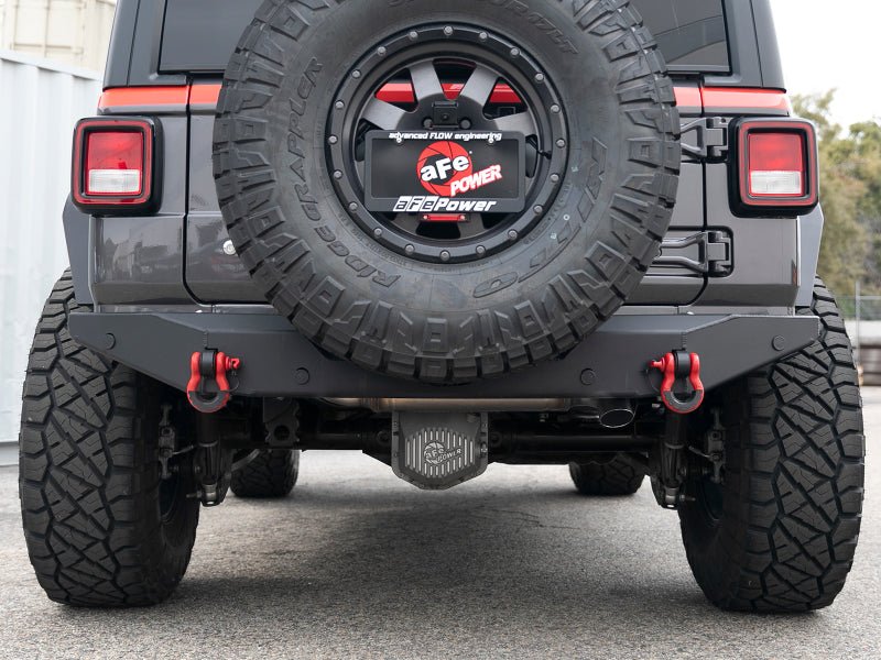 aFe MACH Force - Xp Hi - Tuck 3in 409 SS 18 - 20 Jeep Wrangler JL 2.0/3.6 Axle - Back Exhaust - My Store