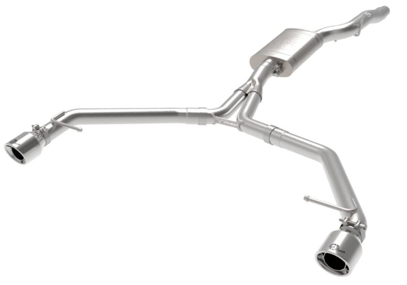 aFe MACH Force - Xp 13 - 16 Audi Allroad L4 SS Axle - Back Exhaust w/ Polished Tips - My Store