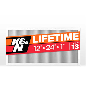 compare product K&N HVAC Filter 12 X 24 X 1 Merv 13