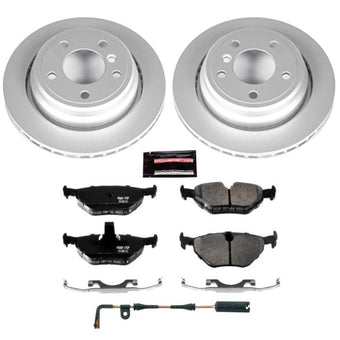 compare product Power Stop 01-03 BMW 525i Rear Z23 Evolution Sport Coated Brake Kit