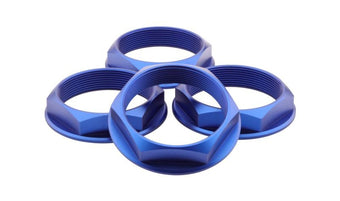 compare product fifteen52 Super Touring (Chicane/Podium) Hex Nut Set of Four - Anodized Blue