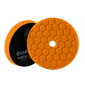 compare product Chemical Guys Hex-Logic Quantum Medium-Heavy Cutting Pad - Orange - 5.5in