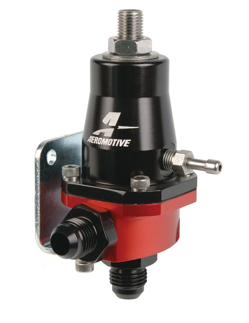 Aeromotive Compact Billet Adjustable EFI Regulator - (1) AN - 6 Male Inlet and Return - My Store