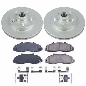 compare product Power Stop 97-00 Ford F-150 Front Z17 Evolution Geomet Coated Brake Kit