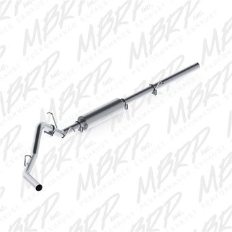compare product MBRP 2009-2013 Chev/GMC 1500 4.8/5.3L (excl 8ft bed) Cat Back Single Side AL P Series Exhaust